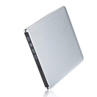 4K Genuine Burner External USB 3.0 Super Slim DVD BD Recorder Drive Silver