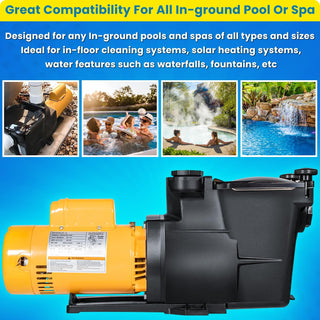 Hayward W3SP2607X10 Super Pump Super Pump 1 HP single speed 115/230V