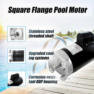 1.5 HP Pool Pump Motor 115/230V Pool Motor B2854V1 B2854