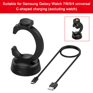 Watch C-Shaped Wireless Charging Dock Stand For Ultra/7/FE/6/6 classic/5/5 pro/4
