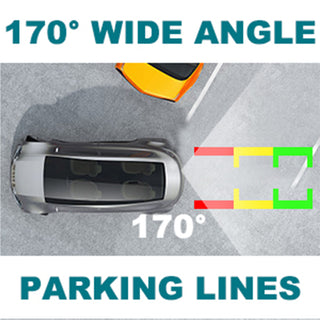7" Wireless AHD 1080P Display 2CH Rear View Backup Camera Kit for Truck Trailer