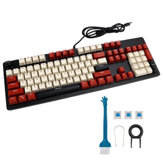 104Key Wired Mechanical Linear Switch Gaming Keyboard Hot-Swappable Customizable