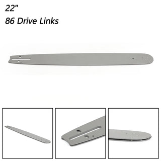22" CHAINSAW GUIDE BAR 0.325" 0.058 Guage For 52CC 58CC CHAINSAW 5200 5800