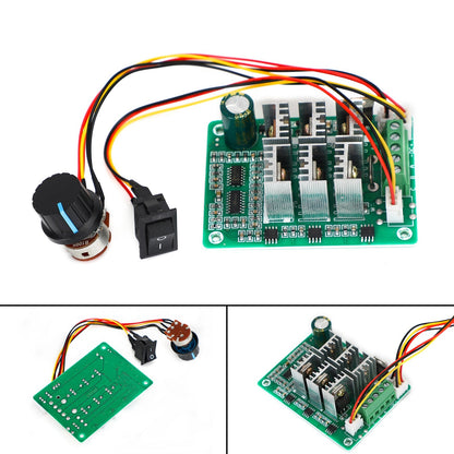 DC 5V-36V 15A PWM DC Brushless Motor Speed Control CW CCW Reversible Switch Generic