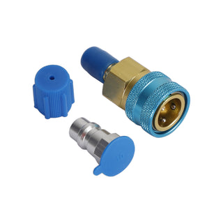 1/4" SAE Low Side Quick Coupler Hose Adapter Fitting Connector