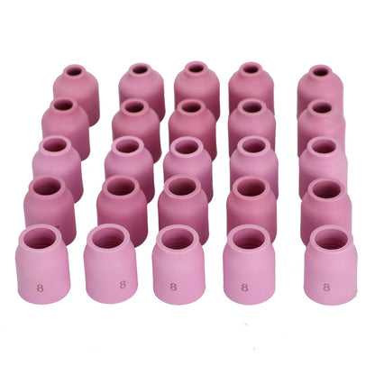 58Pcs Tig Welding Torch Stubby Gas Lens Consumables Cup Kit For Wp-9/20/25 Generic