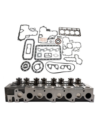 Complete Cylinder Head With Valve Spring & Gasket Kit For Kubota V1902 Engine