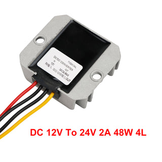 Waterproof DC 12V to 24V 1-20A Step-Up Power Supply Converter Regulator