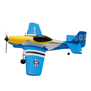 3Channel P51 Remote Control 2.4Ghz 6Axis Stabilizer Airplane Toy With 2Batteries Toy