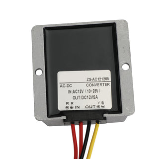 AC 12V To DC 12V 5A Power Supply Converter Regulator Module Waterproof