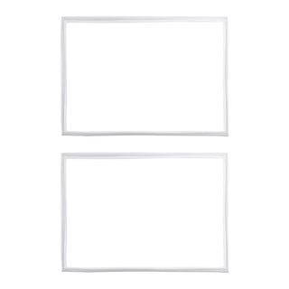 2 Pcs W10443315 Freezer Door Gasket for Kenmore Refrigerator W10571962 W10130894