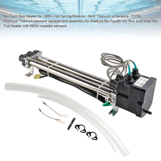 No-Fault Spa Heater Fit For Hot Spring For Watkins 1995+ 6kW Titanium w/Sensors- 73790
