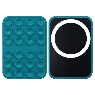 Silicone Suction Phone Case Mount Magnetic Suction Cup Holder for iPhone 17 16