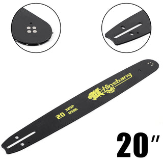 20" CHAINSAW GUIDE BAR For 52CC 58CC 62CC 68CC 76 Drive Links 0.325" 0.058G