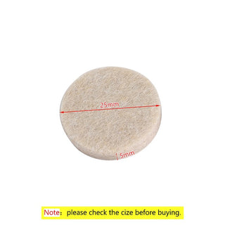 32PCS Furniture Felt Pads Round Floor Protector Chair/Table Leg Sticky Back