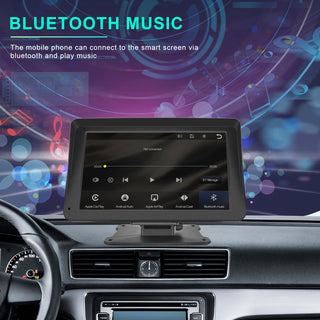7-inch Car Display Screen Apple CarPlay Android Auto Apple AirPlay 12 LED Camera