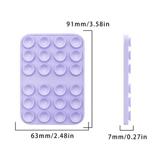Silicone Suction Phone Case Mount Magnetic Suction Cup Holder for iPhone 17 16