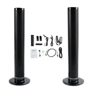 Detachable Surround Sound Bar Bluetooth 2 Speaker in 1 Subwoofer TV Home Theater