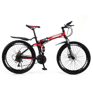 26-Inch Folding Mountain Bike – Full Suspension MTB for Adults