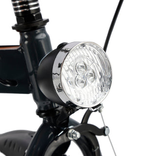 16" Kids' Bike with LED Headlight & Safety Brakes