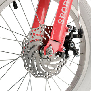 16 inch Double Disc Brakes Kid's Bike w/ LED Headlight