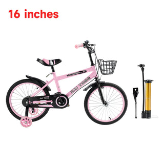16 inch Kids Bike Adjustable Seat Girls  w/ Auxiliary Wheels