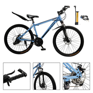 ☆26-inch dual disc brake mountain bike for adults
