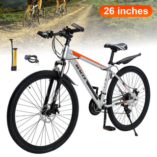 ☆26-inch dual disc brake mountain bike for adults