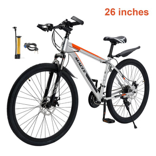 ☆26-inch dual disc brake mountain bike for adults