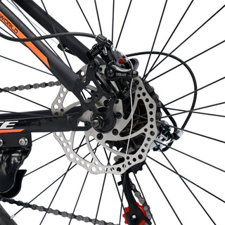 26 inch Mountain Bike Adult Spoke Wheel 24 Speed MTB w/ fender