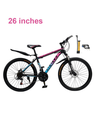 Stylish 26-Inch Bike with Suspension & 24-Speed Gears