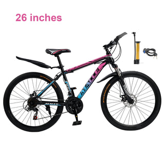 Stylish 26-Inch Bike with Suspension & 24-Speed Gears