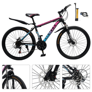 Stylish 26-Inch Bike with Suspension & 24-Speed Gears