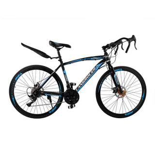 26 inch 27 Speed Road Bike Racing Bicycle Carbon Steel 700C For Adult