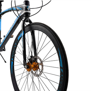 26 inch 27 Speed Road Bike Racing Bicycle Carbon Steel 700C For Adult