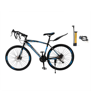 26" 27-Speed Road Bike with Disc Brakes & Advanced Suspension