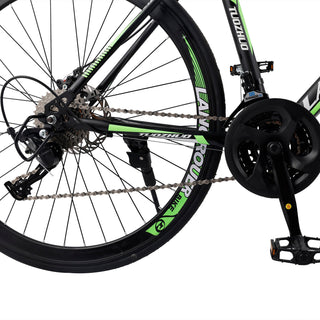 27-Speed Road Bike with Disc Brakes & Stylish Suspension 26"