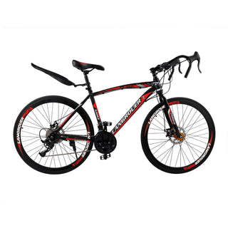 26 inch 27 Speed Road Bike Racing Bicycle Carbon Steel 700C For Adult