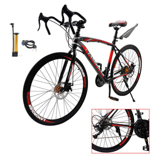 26" Dynamic 27-Speed Road Bike for Men & Women