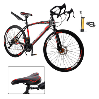 26" Dynamic 27-Speed Road Bike for Men & Women