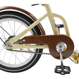 Folding Tricycle Cart Reverse Cream w/ Basket Pet Dog Adult