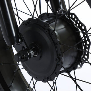 500W 48V 13A Electric Tricycle 3 Wheel Fat Tire E-Bike Snow