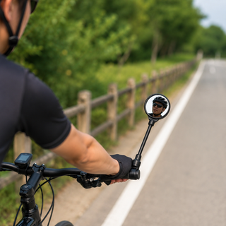 2 Pack Bike Rearview Mirrors – Universal 360° Adjustable Handlebar Mirrors for Bicycles