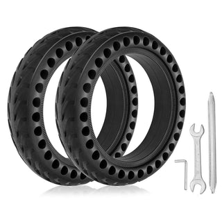 2Pcs 8 inch Solid Scooter Tires w/3 Tools Xiaomi m365 gotrax gxl/XR