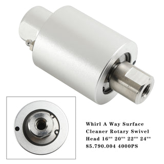 Whirl A Way Surface Cleaner Rotary Swivel Head 16" 20" 22" 24" 85.790.004 4000PS
