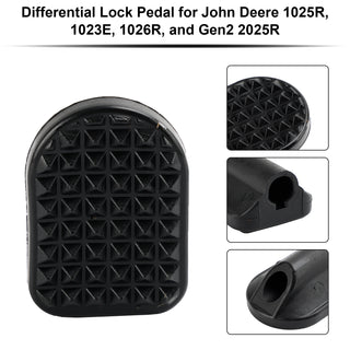 Differential Lock Pedal for John Deere 1025R  1023E 1026R and Gen2 2025R