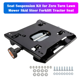 Seat Suspension Kit for Zero Turn Lawn Mower Skid Steer Forklift Tractor Seat