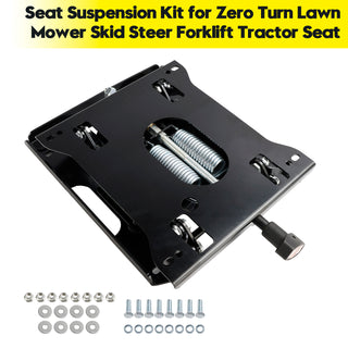 Seat Suspension Kit for Zero Turn Lawn Mower Skid Steer Forklift Tractor Seat