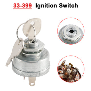 33-399 Ignition Switch for Scag 493625 692318 925-1396A 925-1396 48798