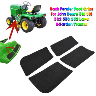 80 Grit Adhesive Foot Grips For John Deere 316 318 322 330 332 Lawn &Garden Tractor